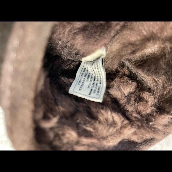 BearPaw dark brown leather side boots with sheep skin / wool fur lining … - Picture 6 of 13